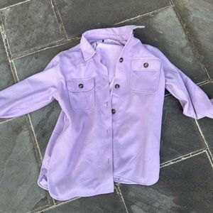 lilac shacket